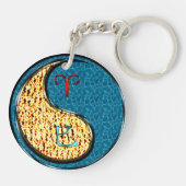 牡羊座と水蛇 キーホルダー (裏面)