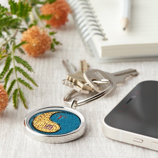 牡羊座と水鶏 キーホルダー (側面)