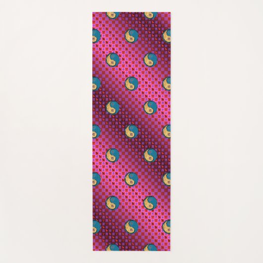 牡羊座と水鶏 ヨガマット (正面)