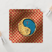 牡羊座と水鼠 カード (正面/裏面インサイチュ)