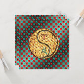 牡羊座と消防犬 カード (正面/裏面インサイチュ)