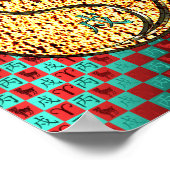 牡羊座と消防犬 ポスター (角)