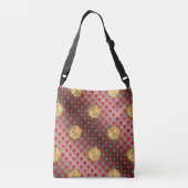 牡羊座と火のウサギ クロスボディバッグ (裏面)