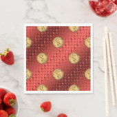 牡羊座と火の虎 スタンダードランチョンナプキン (インサイチュ)