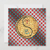 牡羊座と火ヘビ カード (正面)