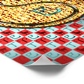 牡羊座と火ヘビ ポスター (角)