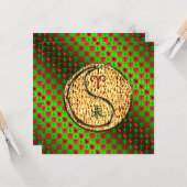 牡羊座と火ヤギ カード (正面/裏面インサイチュ)