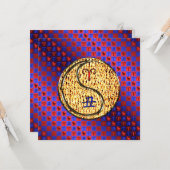 牡羊座と火牛 カード (正面/裏面インサイチュ)