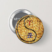 牡羊座と火牛 缶バッジ (正面&裏面)