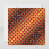 牡羊座と火馬 カード (裏面)