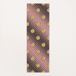 牡羊座と金属製のヘビ ヨガマット