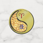 牡羊座と金属製の牛 コンフェッティ (スモール正面)