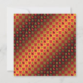 牡羊座と金馬 カード (裏面)