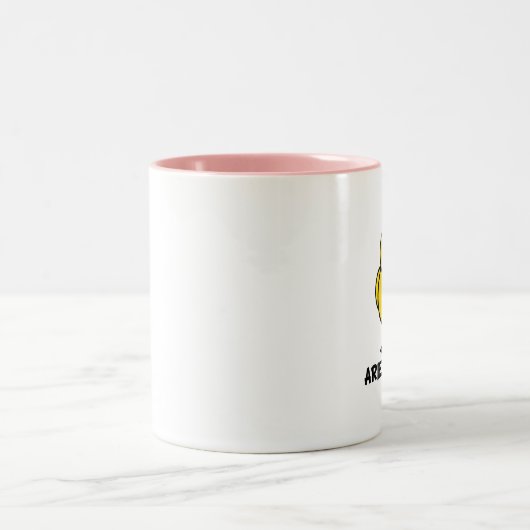 牡羊座のひよこ ツートーンマグカップ (中央)