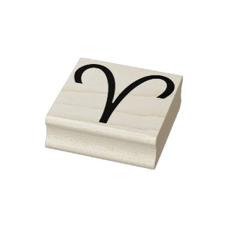 牡羊座のシンボルアートスタンプ ラバースタンプ