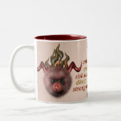 牡羊座のマグ ツートーンマグカップ (左)