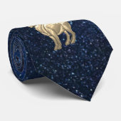 牡羊座の人のための(占星術の)十二宮図の印のタイ ネクタイ (ロール)