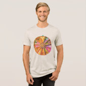 牡羊座の勝利 トライブレンドTシャツ (正面全面)