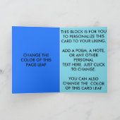 牡羊座の占星術のバースデー・カード カード (内部)