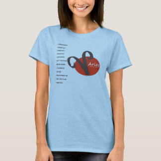 牡羊座の属性 Tシャツ
