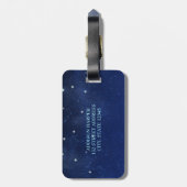 牡羊座の星座|の名前をカスタムする及び住所 ラゲッジタグ (裏面縦)