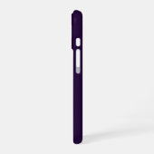 牡羊座の月の雲と星の占星術アート iPhone 16ケース (左側面)