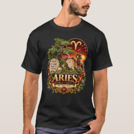 牡羊座の盆栽アート Tシャツ