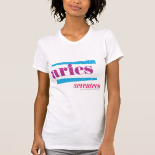 牡羊座の紫色 Tシャツ