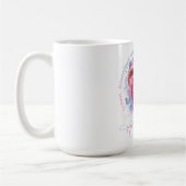 牡羊座の美少女の特徴 コーヒーマグカップ (左)