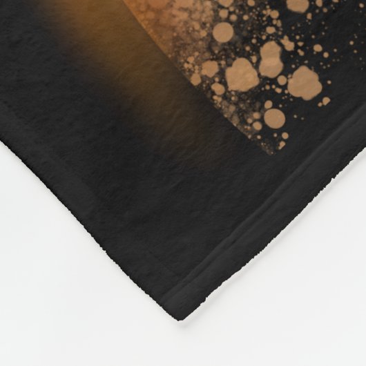 牡羊座の(占星術の)十二宮図の印 フリースブランケット (角)