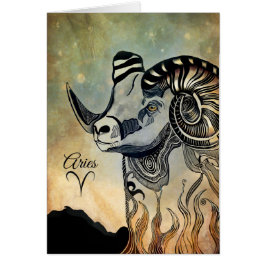 牡羊座の(占星術の)十二宮図