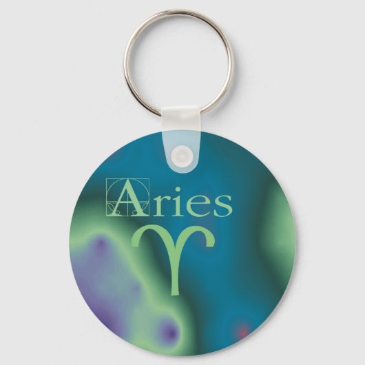 牡羊座の#2 キーホルダー (正面)