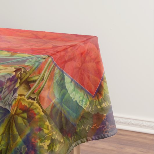 牡羊座オレンジ色の女性:ゴシック様式のラムアンティークアートコラージュ テーブルクロス (インサイチュ)