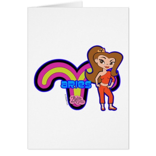 牡羊座カード (正面)