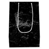 牡羊座コンステレーションマップ版木、銅版、版画バイヘベリアス ミディアムペーパーバッグ (裏面)