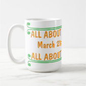 牡羊座シーズン コーヒーマグカップ (左)