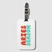 牡羊座シーズン ラゲッジタグ (正面縦)