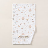 牡羊座ベビーソフト&スナッグリーフォーリトルラムズ バスタオルセット (ハンドタオル)