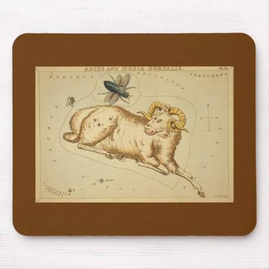 牡羊座マウスパッド マウスパッド (正面)
