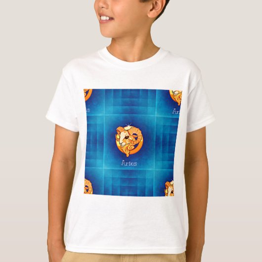 牡羊座占星術 Tシャツ (正面)
