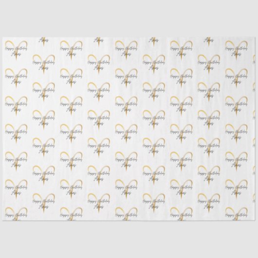 牡羊座誕生日ラップ 薄葉紙 (正面)