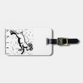 牡羊座誕生日占星術の年〔占星術の〕十二宮図標識 ラゲッジタグ (正面横)