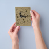 牡羊座1690年頃の地図ヘベリアス チラシ (手)