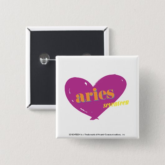 牡羊座2 缶バッジ (正面&裏面)