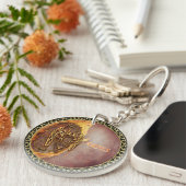 牡羊座3月21日~4月20占星術 キーホルダー (正面右)