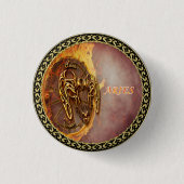 牡羊座3月21日~4月20占星術 缶バッジ (正面)