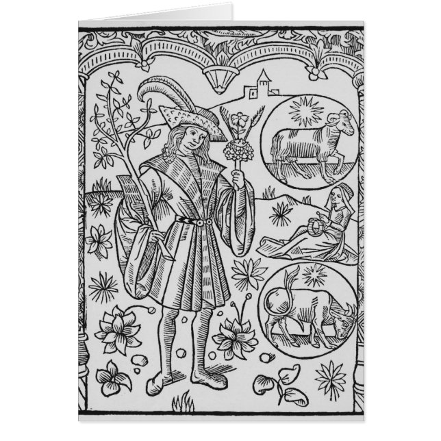 牡羊座4月の花、 (正面)