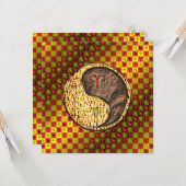 牡羊座&アースモンキー カード (正面/裏面インサイチュ)