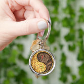 牡羊座&アースモンキー キーホルダー (手)