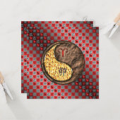 牡羊座&アースラビット カード (正面/裏面インサイチュ)